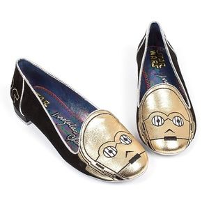 C3PO Irregular Choice Loafers